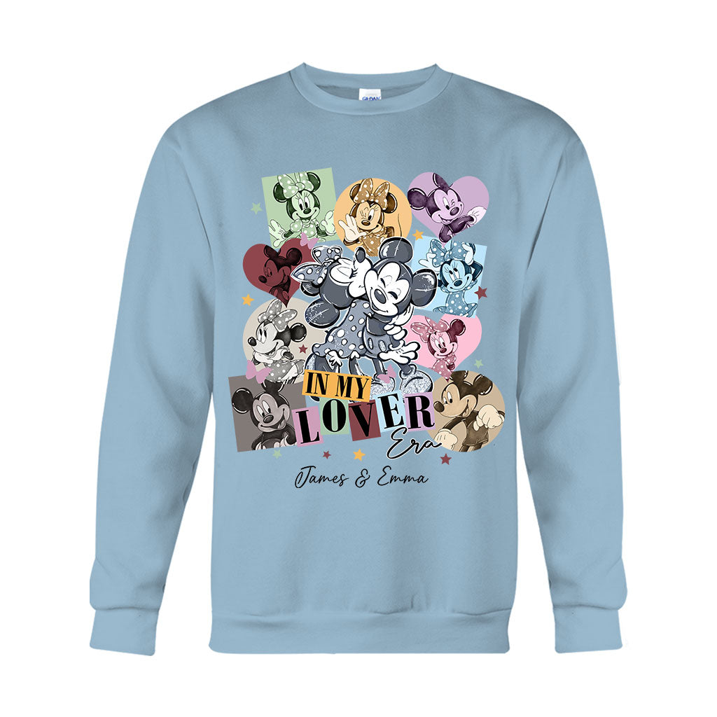 Personalized Couple T-Shirt and Hoodie In My Lover Era Gift for Engagement/Anniversary