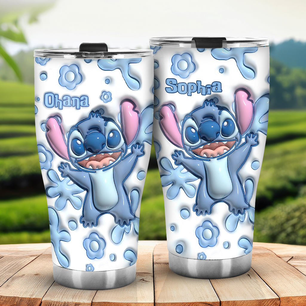 Personalized Ohana Tumbler Custom Name Gift for Kids