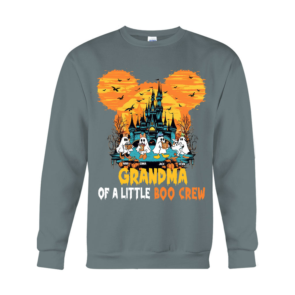 Personalized Halloween Mouse T-shirt and Hoodie for Grandma's Boo Crew
