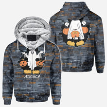 Load image into Gallery viewer, Funny Personalized Ghost Mouse All Over Shirt for Kids &amp; Adults
