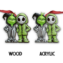 Load image into Gallery viewer, Personalized Grinch &amp; Nightmare Before Christmas Ornament Gift
