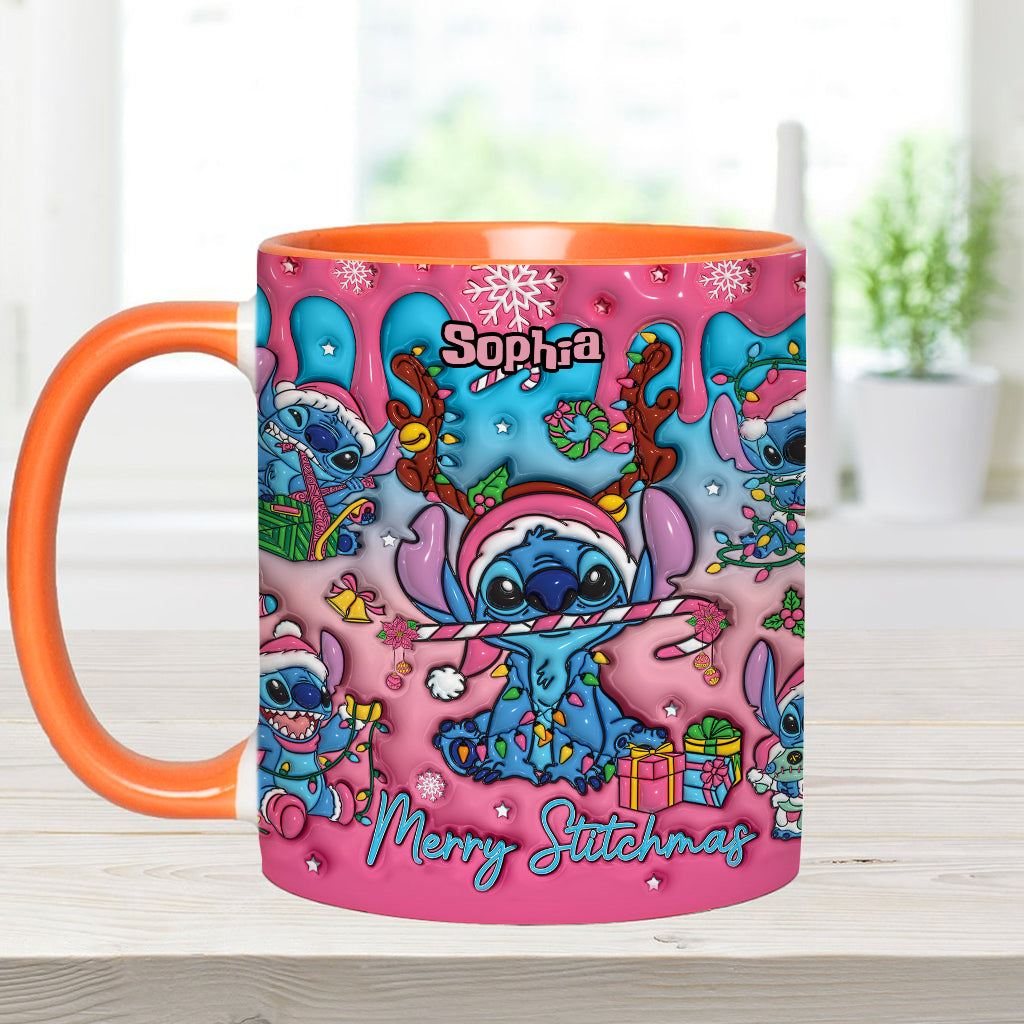 Personalized Ohana Accent Mug Christmas Gift for Mom
