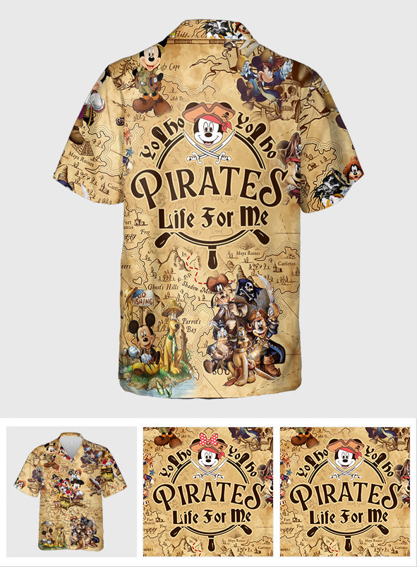 Personalized Pirates Life Hawaiian Shirt for Summer Fun