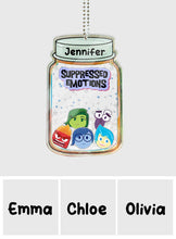 Load image into Gallery viewer, Personalized 3 Layered Shaker Ornament for Christmas Decoration
