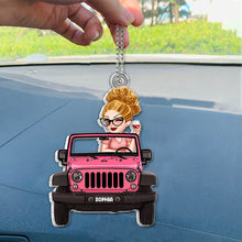 Load image into Gallery viewer, Personalized Acrylic Car Ornament Custom Name Gift for Her
