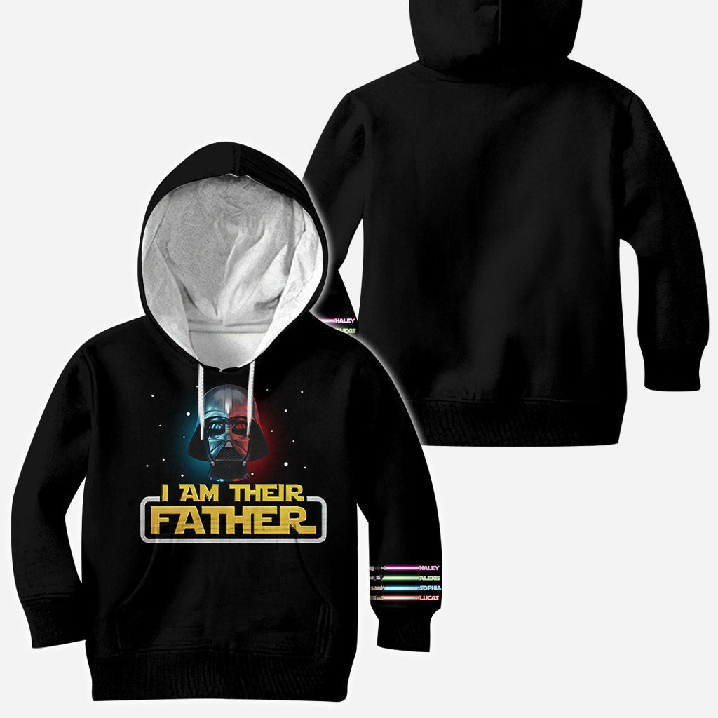 Personalized I Am Your Father All Over Shirt Custom Names Gift for Dad
