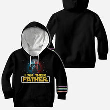 Load image into Gallery viewer, Personalized I Am Your Father All Over Shirt Custom Names Gift for Dad
