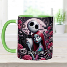 Load image into Gallery viewer, Personalized Nightmare Accent Mug Custom Names Gift for Couples
