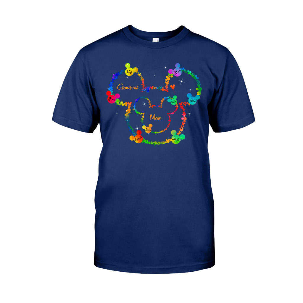 Personalized Mom Grandma Mouse T-shirt & Hoodie Gift for Mother's Day