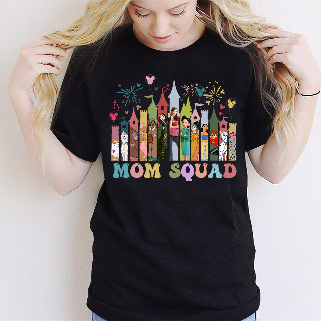 Personalized Mom Squad T-shirt & Hoodie Custom Gift for Mothers