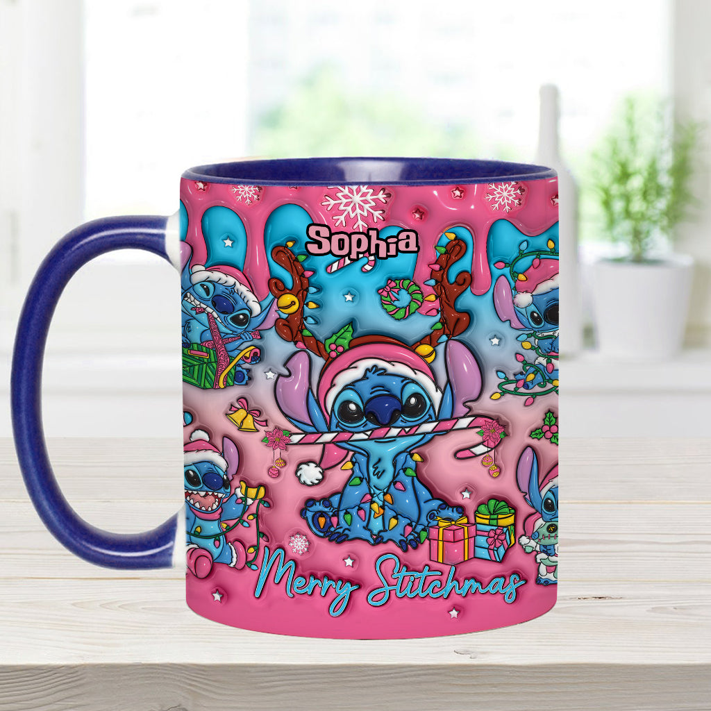 Personalized Ohana Accent Mug Christmas Gift for Mom