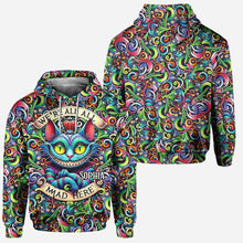 Load image into Gallery viewer, Personalized Cat Design Hoodie &amp; Leggings Set for Women
