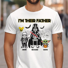 Load image into Gallery viewer, Personalized Halloween T-shirt &amp; Hoodie I'm Their Father Gift
