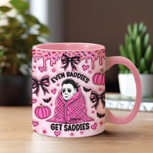 Load image into Gallery viewer, Personalized Two-Tone Accent Mug with Halloween Theme Gift
