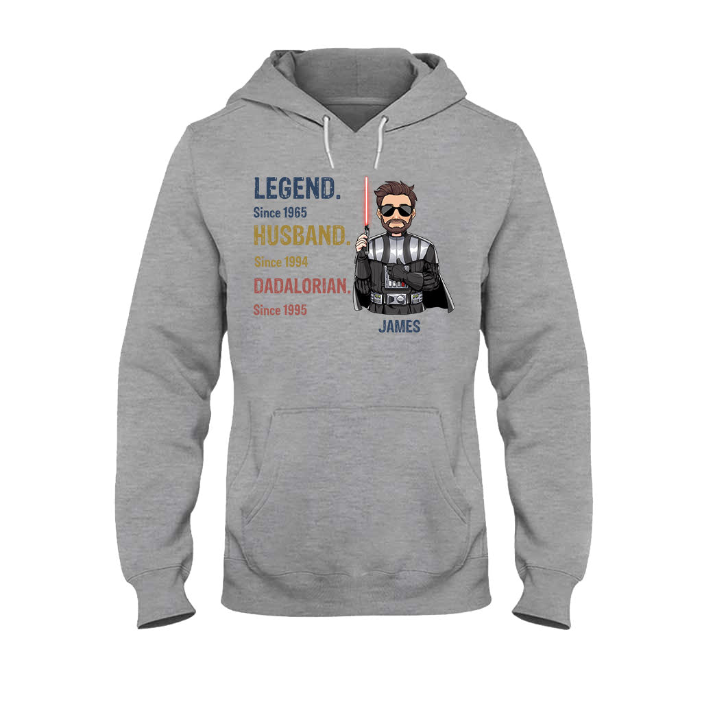 Personalized Star Wars T-shirt Hoodie Gift for Dad Legend Husband