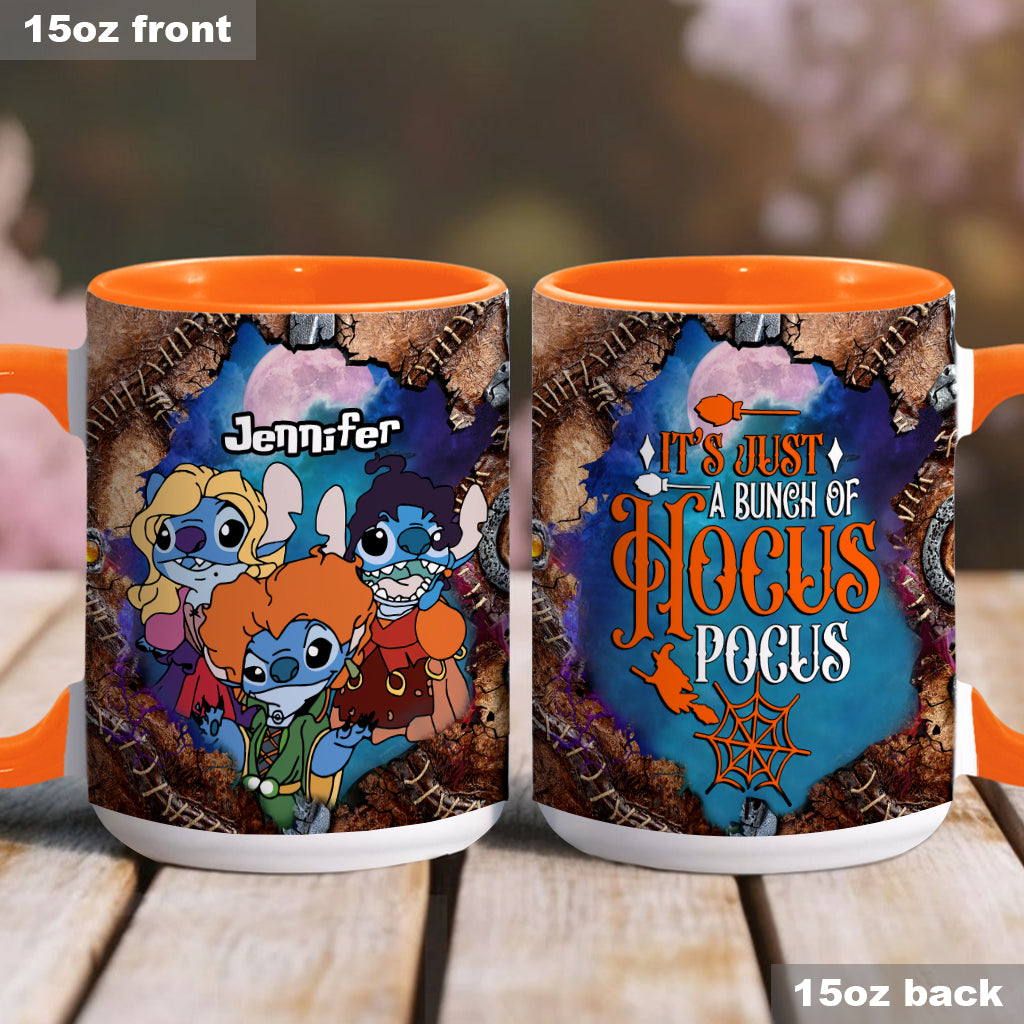 Personalized Hocus Pocus Accent Mug Custom Name Gift for Halloween