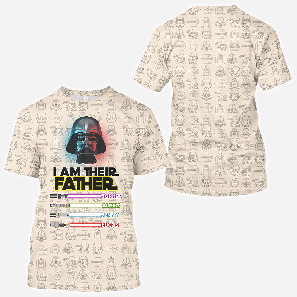 Personalized Father's Day All Over Shirt Custom Name Gift