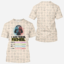 Load image into Gallery viewer, Personalized Father's Day All Over Shirt Custom Name Gift
