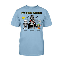 Load image into Gallery viewer, Personalized Halloween T-shirt &amp; Hoodie I'm Their Father Gift
