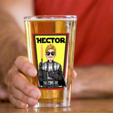 Load image into Gallery viewer, Personalized Beer Glass May The Froth Be With You Custom Gift for Dad
