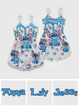 Load image into Gallery viewer, Personalized Ohana Romper with Custom Name for Kids
