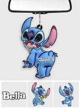 Load image into Gallery viewer, Personalized Ohana Car Ornament Custom Name Gift for Family
