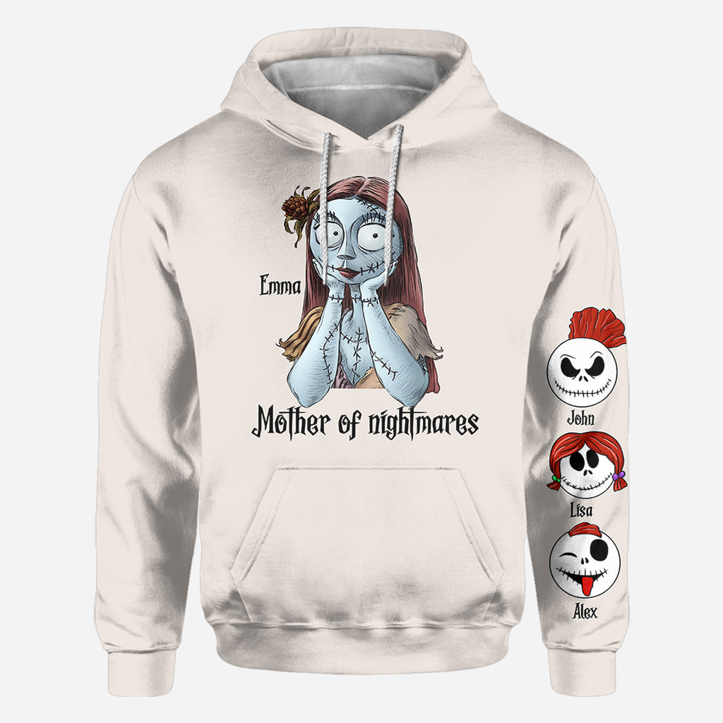 Personalized Nightmare-Themed All Over Shirt for Mom | Unique Gift