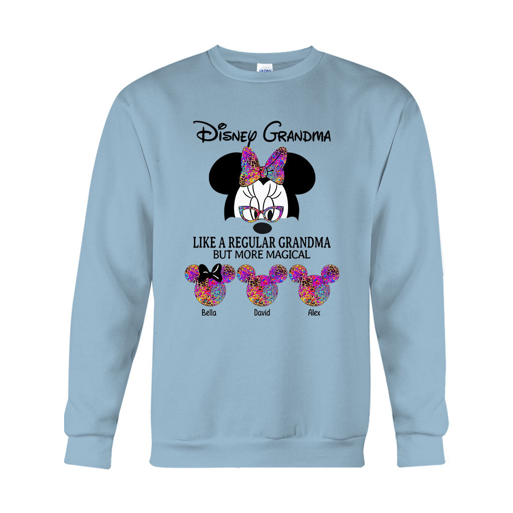 Personalized Disney Grandma T-shirt and Hoodie Gift for Mom