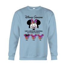 Load image into Gallery viewer, Personalized Disney Grandma T-shirt and Hoodie Gift for Mom
