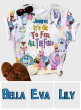 Load image into Gallery viewer, Personalized All Over Shirt Custom Name Perfect Gift for Birthday &amp; Graduation
