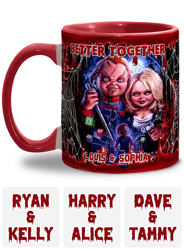 Personalized Chucky & Tiffany Accent Mug Custom Name Gift