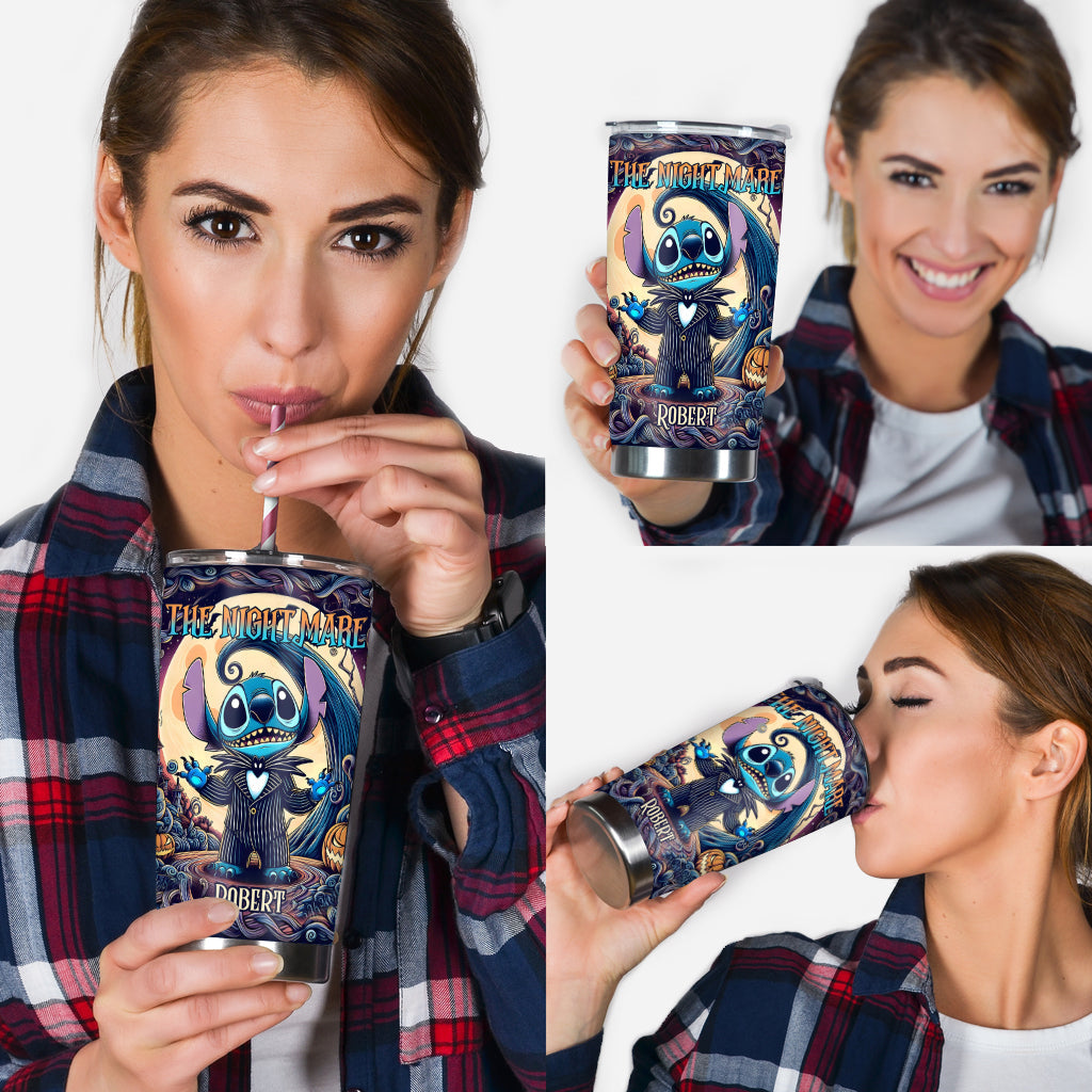 Personalized Ohana Tumbler The Nightmare Custom Gift for Halloween