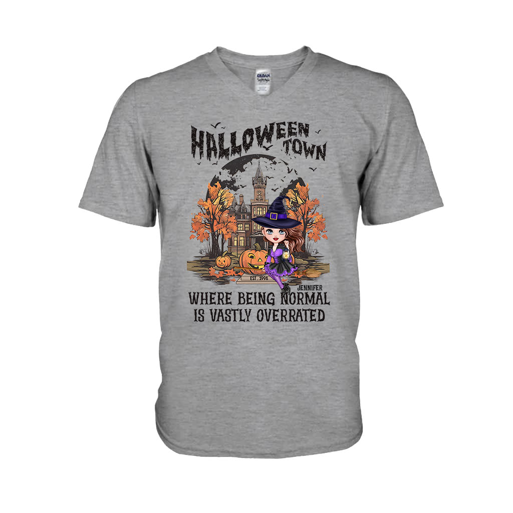 Personalized Halloween Town T-shirt & Hoodie for Kids & Adults