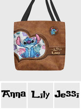 Load image into Gallery viewer, Personalized Ohana Tote Bag with Custom Name for Family
