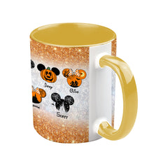Load image into Gallery viewer, Personalized Spooky Mama Halloween Accent Mug Gift for Mom
