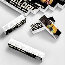 Load image into Gallery viewer, Personalized Dadalorian Building Block Gift for Dad - Custom Name Decor

