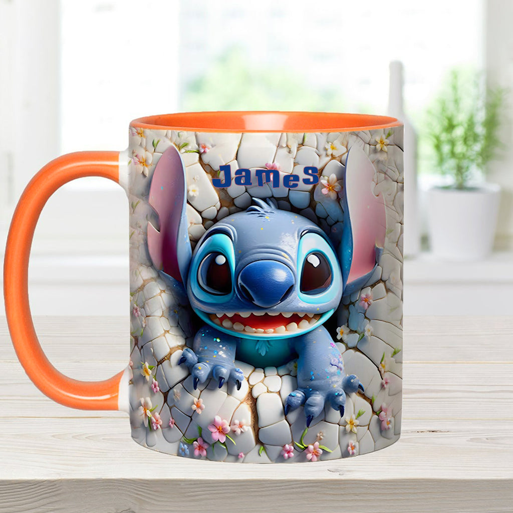 Personalized Ohana Accent Mug Custom Name Gift for Kids