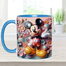 Load image into Gallery viewer, Personalized Ceramic Accent Mug with Magical Mouse Design for Christmas or Birthday
