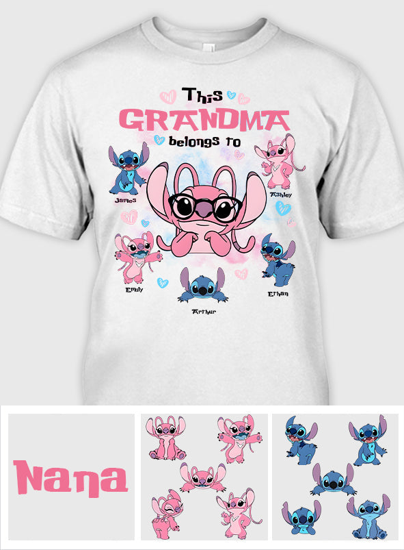 Custom Grandma Mouse T-shirt & Hoodie with Family Names | Personalized Gift