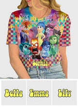 Load image into Gallery viewer, Personalized All Over Print Shirt Custom Name for Kids
