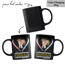 Load image into Gallery viewer, Personalized Couple Mug Custom Names Best Couple in the Galaxy Gift
