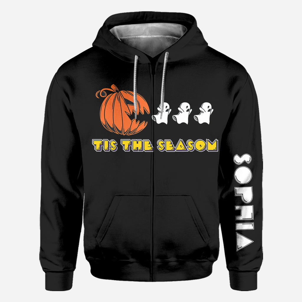 Personalized Halloween All Over Shirt Custom Name Gift