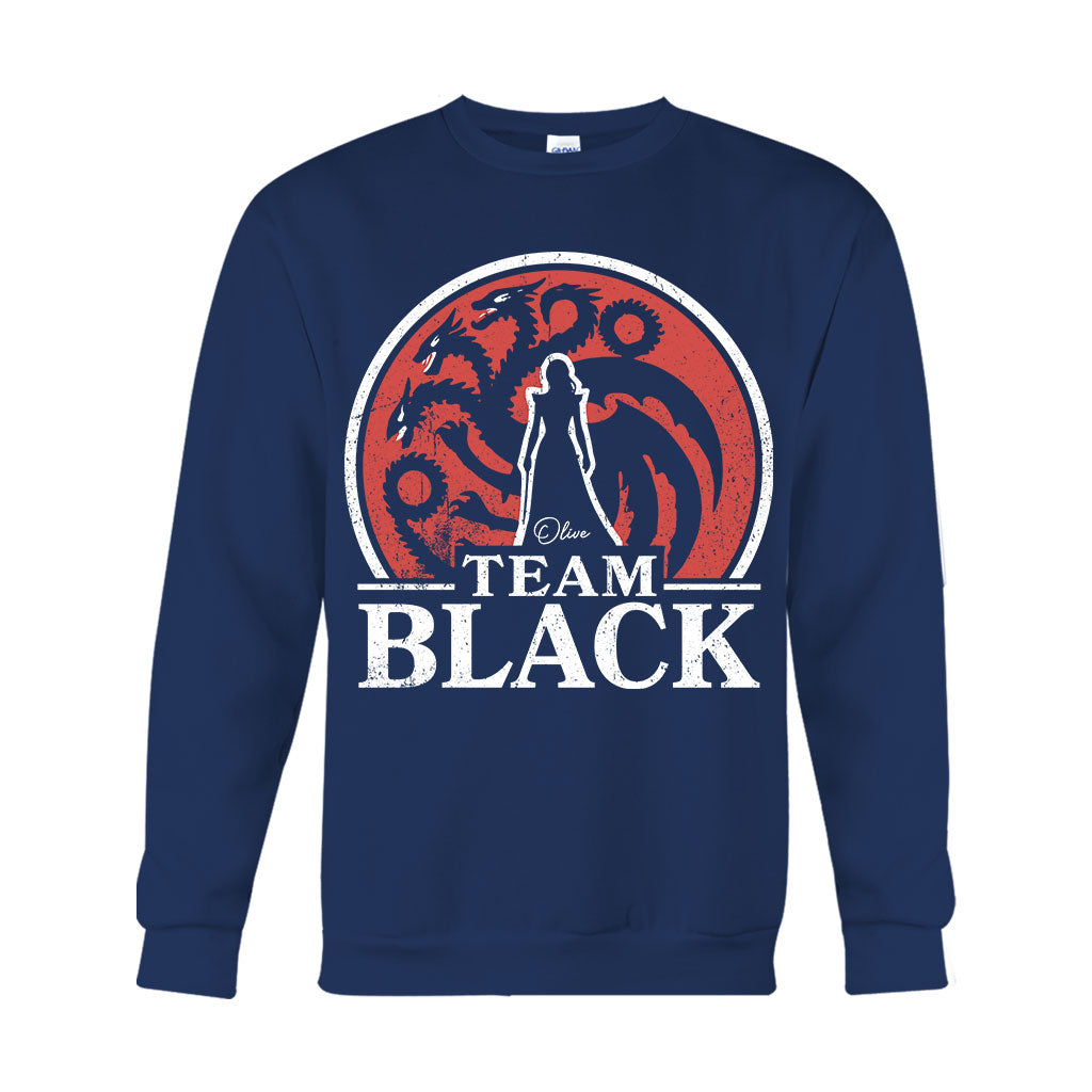 Personalized Team Black vs Green Hoodie & T-shirt Gift