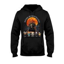 Load image into Gallery viewer, Personalized Father T-Shirt and Hoodie with 4 Character Design
