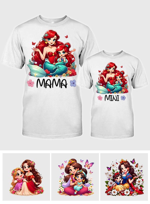 Personalized Mother Daughter Mouse T-Shirt & Hoodie Gift