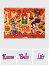 Load image into Gallery viewer, Personalized Halloween Building Brick Block Custom Design Gift
