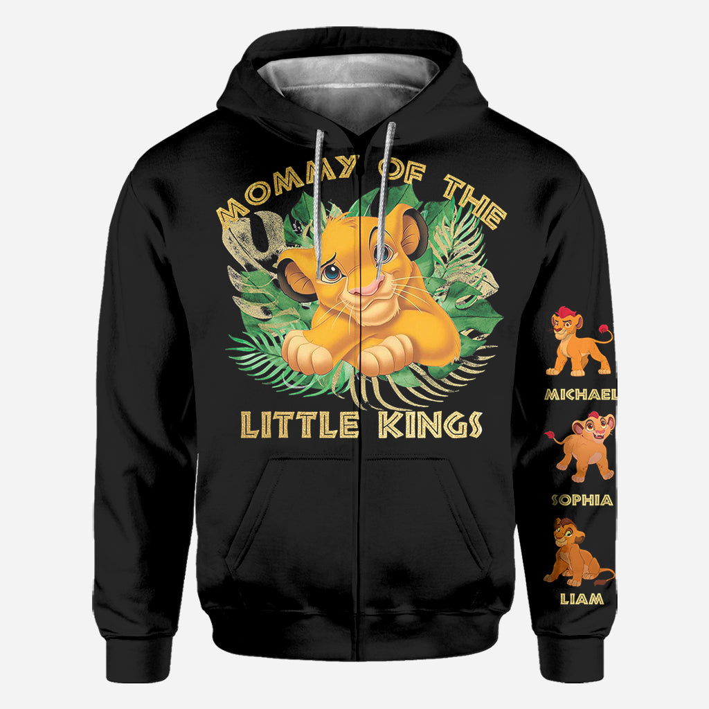 Personalized Mommy of the Little Kings All Over Print Shirt | Custom Name Gift for Mom
