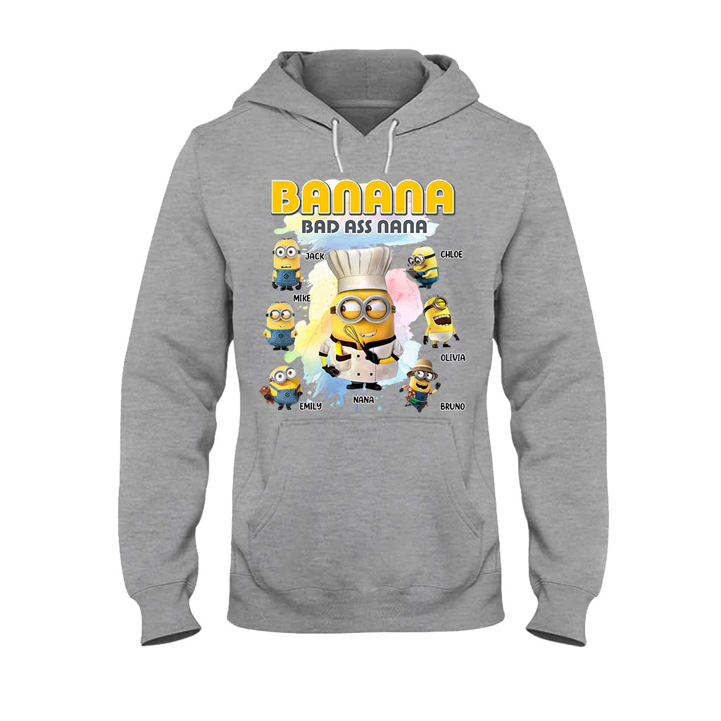 Personalized Banana Nana T-shirt Custom Gift for Grandma