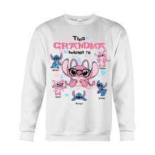 Load image into Gallery viewer, Custom Grandma Mouse T-shirt &amp; Hoodie with Family Names | Personalized Gift
