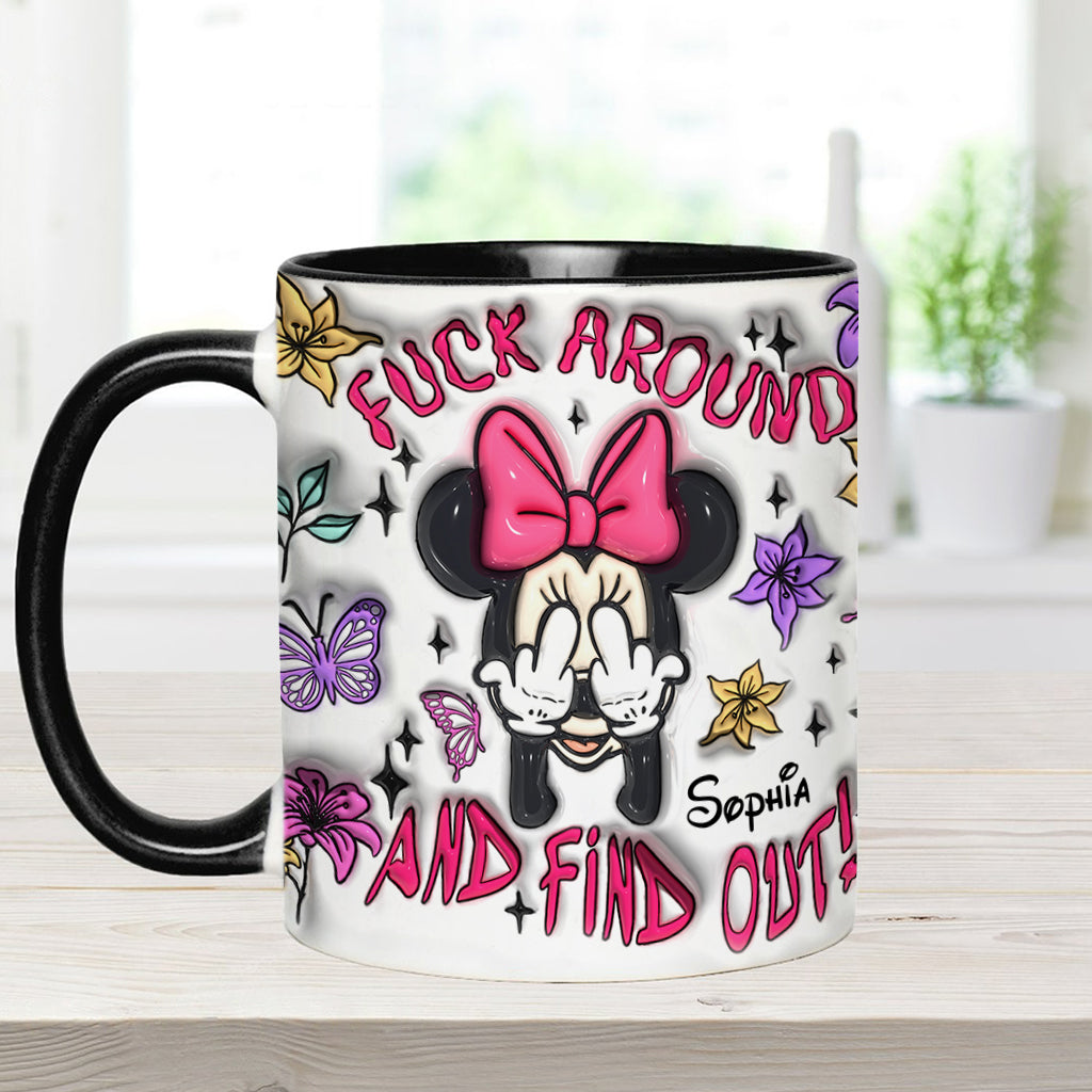 Personalized Ceramic Accent Mug with Playful Design for Birthdays and Graduations